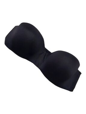 Maidenform Self Expressions SE0015 Black Strapless Wireless Bra Back Closure 34B